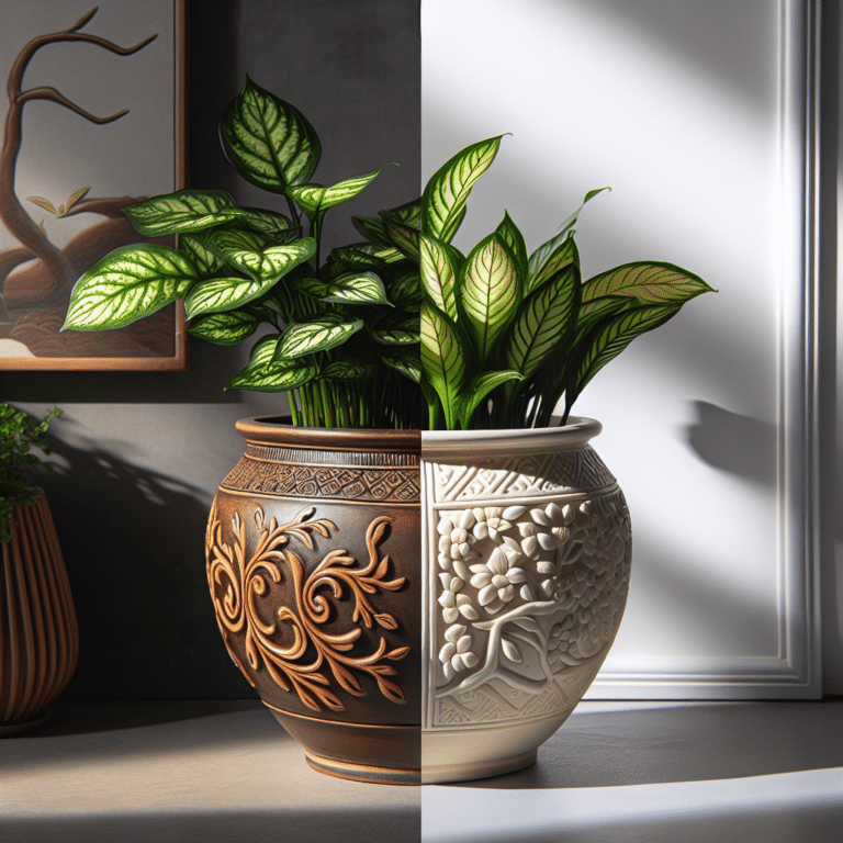  "Ceramic vs Plastic Pots: A Comparative Study for Indoor Plants