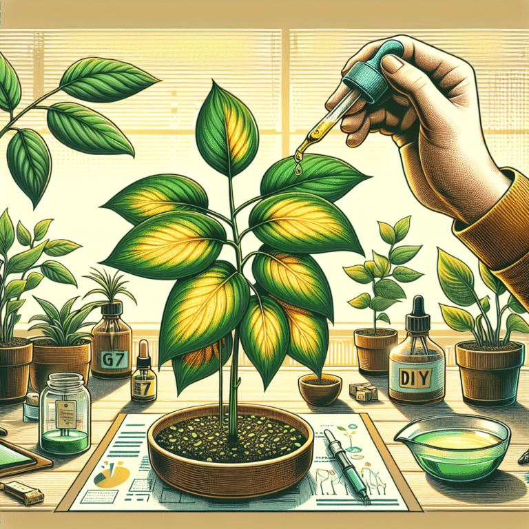 DIY Tips for Greening Your Yellow Indoor Plant Leaves