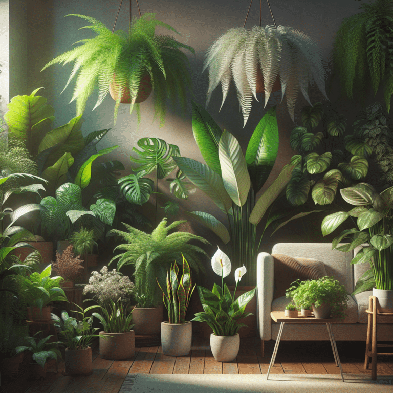 Indoor Plants for No Sunlight