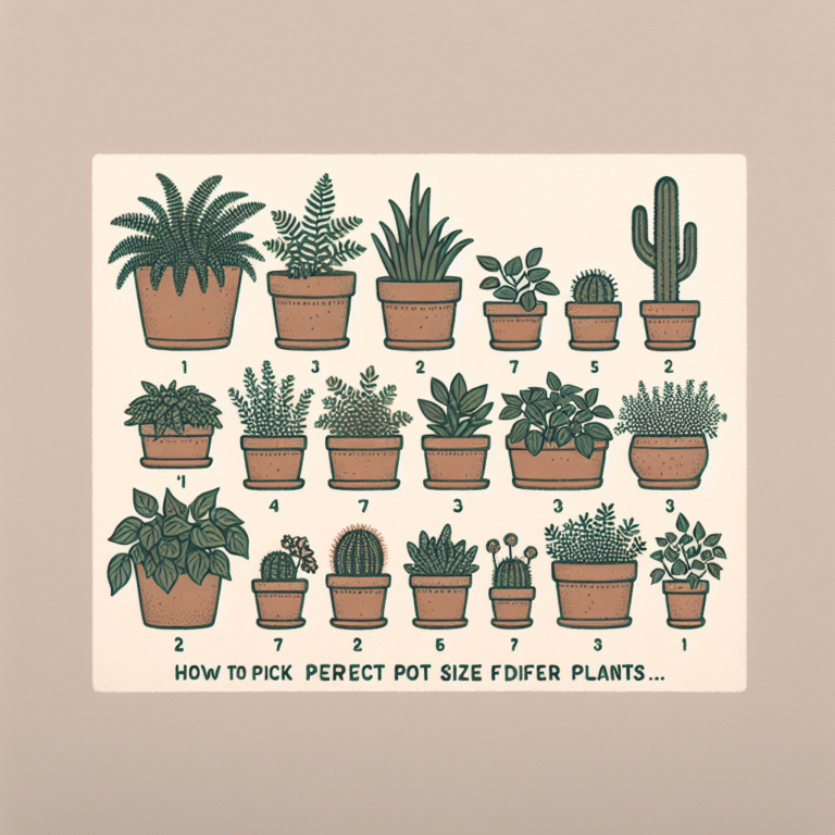 How to Choose the Right Pot Size for Your Plants