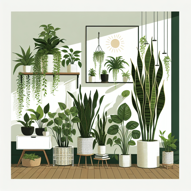 Indoor Plants for No Sunlight