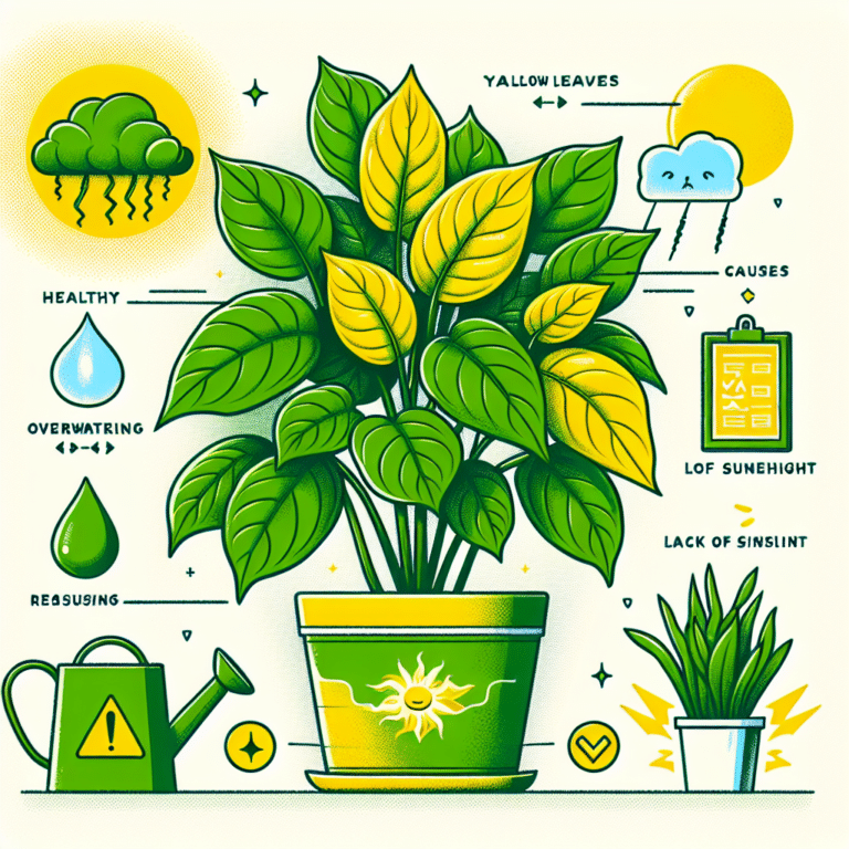 Understanding and Addressing Yellow Leaves in Houseplants