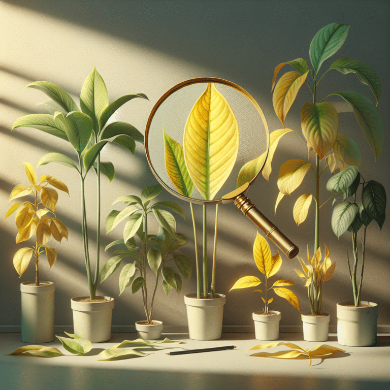 Yellow Leaves on Your Indoor Plants: What it Could Mean