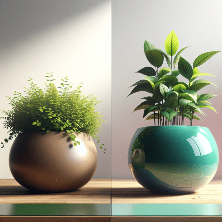 Ceramic vs Plastic Pots for Plants