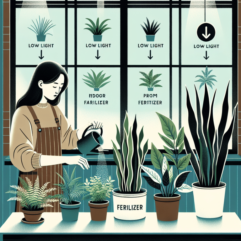 Fertilizing Low Light Indoor Plants