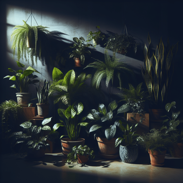 Unkillable Plants for Dark Rooms