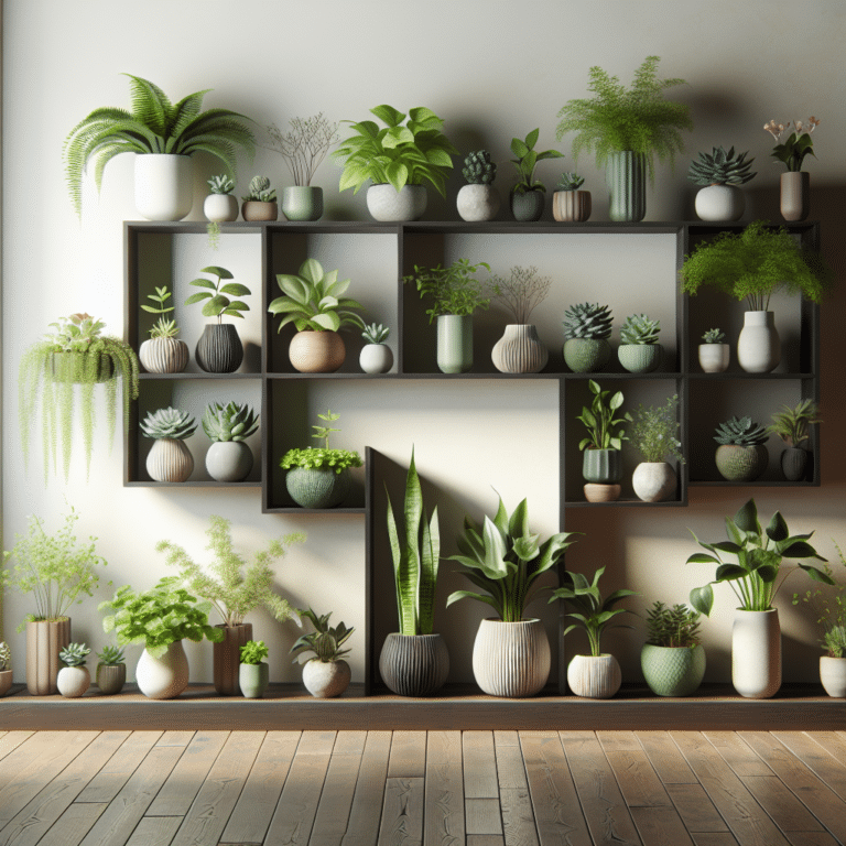 Compact Low Light Plants for Shelves